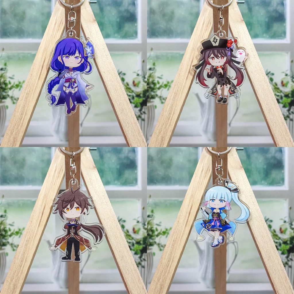 Genshin Impact Keychain Gantungan Kunci Genshin Impact