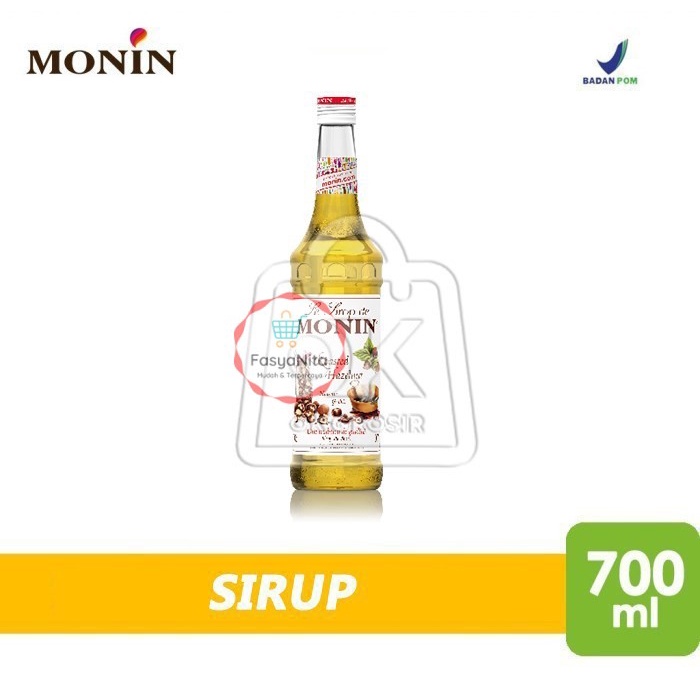 

Sirup Monin Roasted Hazelnut Syrup Hazelnut Bakar (700ml) - FasyAnita Mart Denpasar