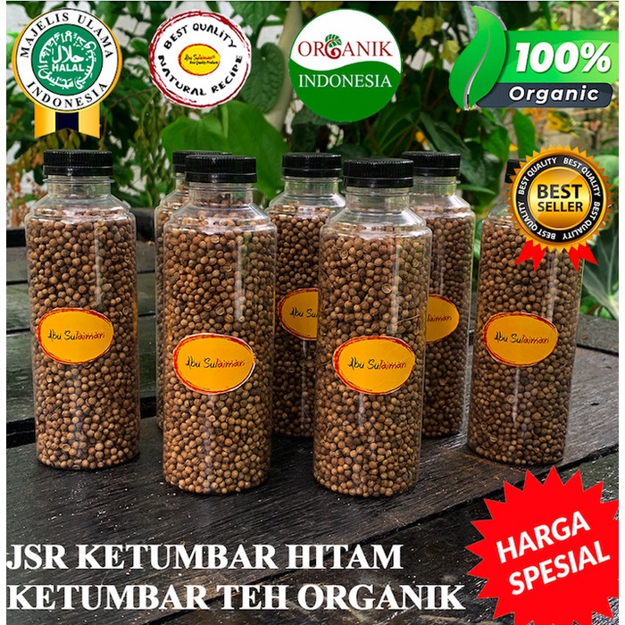 

JSR Abu Sulaiman Ketumbar Hitam Organik / Ketumbar Hitam Kemasan Botol / Black Coriander Bottle / Herbs Black Coriander