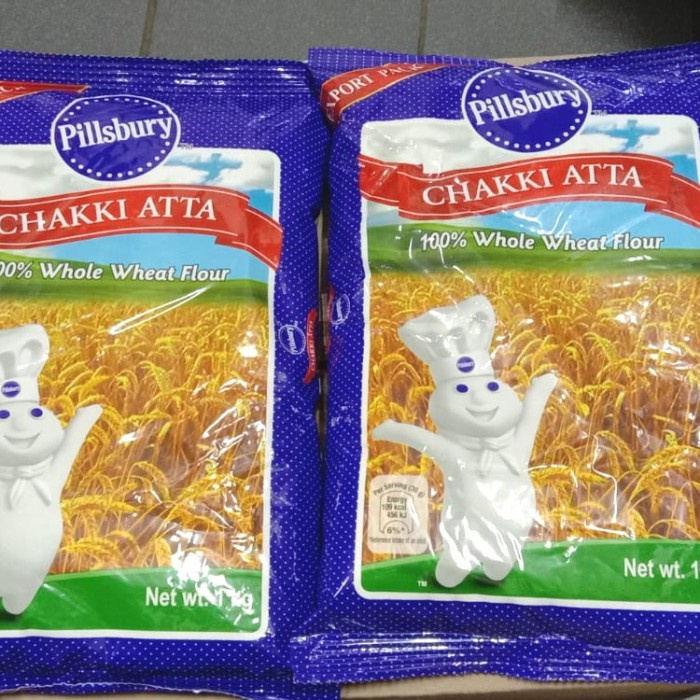 

Termurah [ Best Seller ] PILLSBURY CHAKKI ATTA 1KG