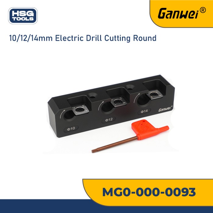

GANWEI 0093 ALAT PEMBUAT DOWEL 10/12/14MM ELECTRIC DRILL CUTTING ROUND