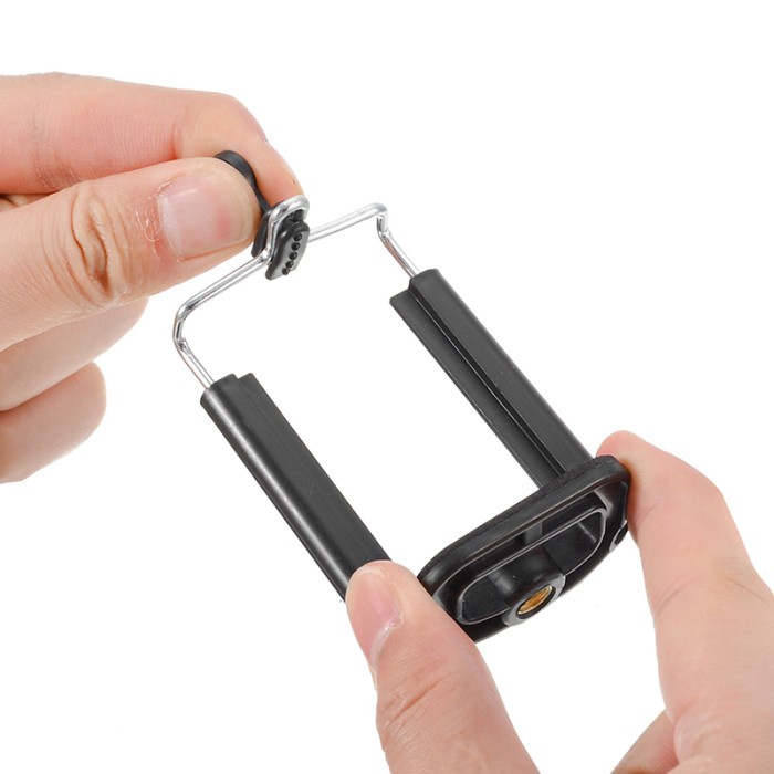 Universal U Clamp Jepit Holder Mount HP Smartphone U 5 - 8.5 inch 1/4