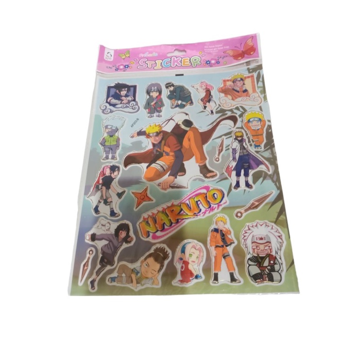 

Mainan Edukasi Anak Perempuan Laki laki Kado Ulang Tahun Stiker STICKER DRAGONBALL NARUTO Murah Lucu Terbaru