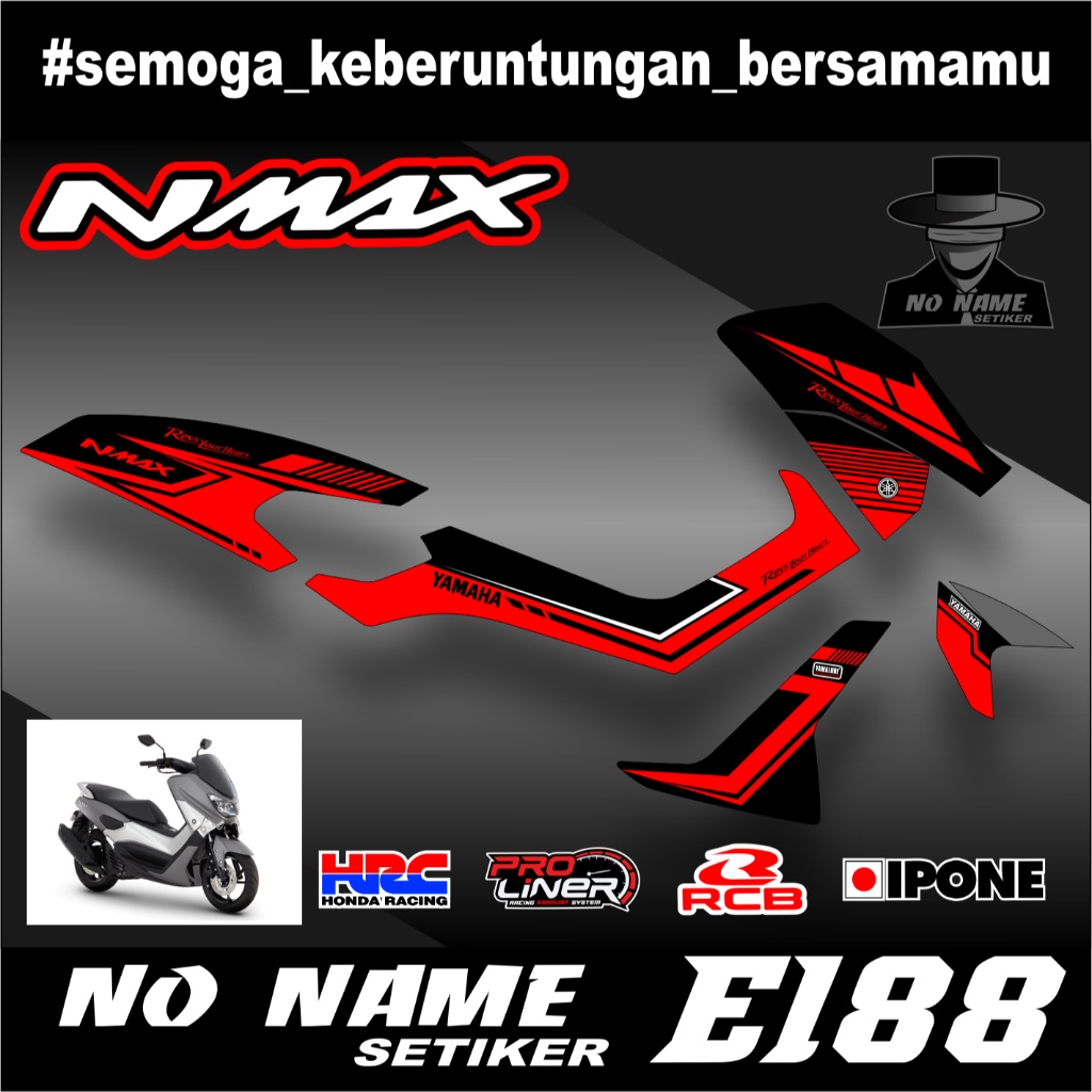 Striping Nmax  2015 2016 2017 2018 2019 2020 2021 stiker sticker setiker