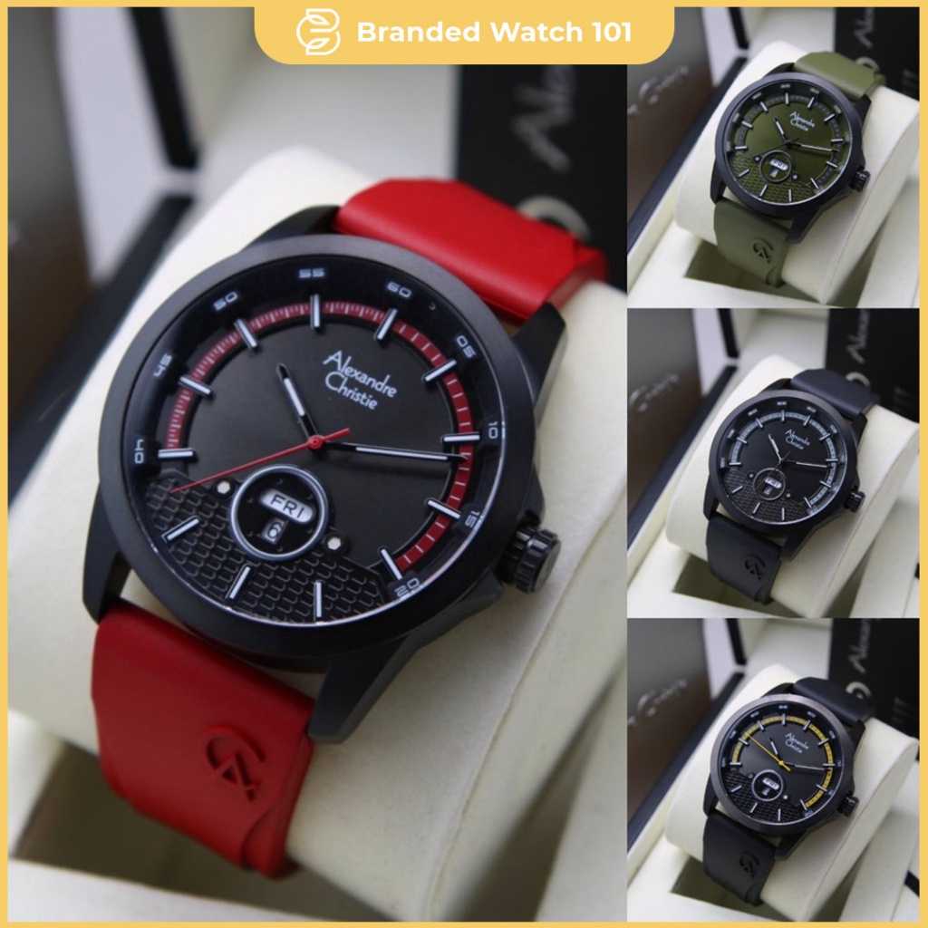 ORIGINAL Jam Tangan Pria Alexandre Christie AC 6656 / AC6656 / 6656 / AC 6657 / AC6657 / 6657 / AC 6