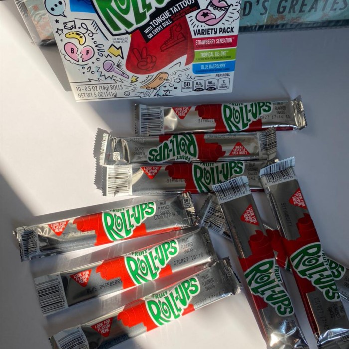 

✨PROMO✨ -Fruit Roll Ups Candy Permen Import SATUAN PER PCS