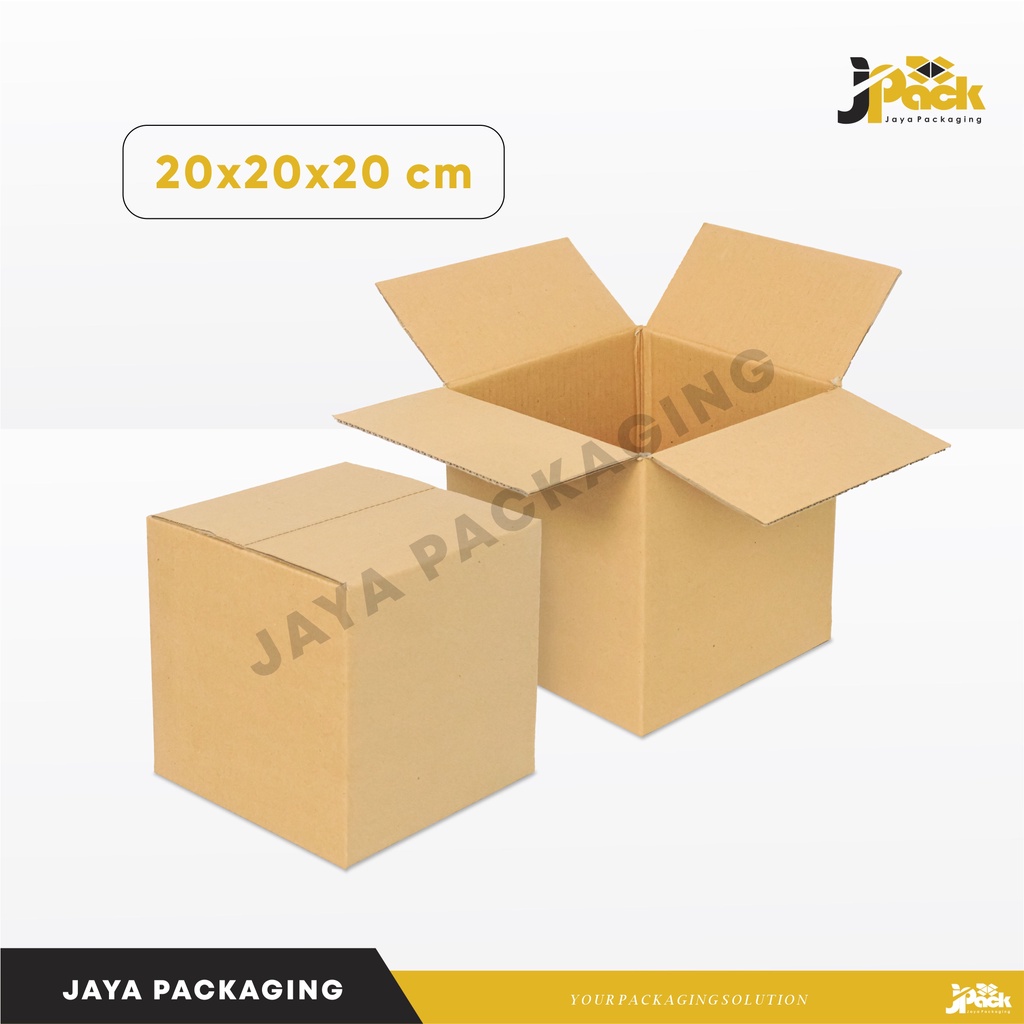 

Box 20x20x20 cm (ELA) Kardus/Karton/Paking/Normal/AMDK/Hampers/tinggi20