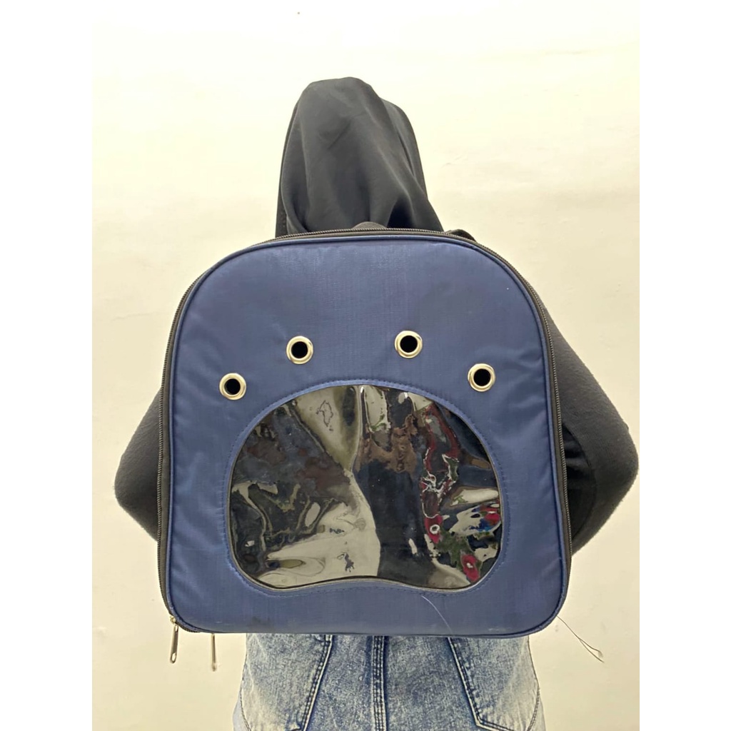 tas ransel kucing/tas transparan/tas anjing kucing murah/tas kucing anti air