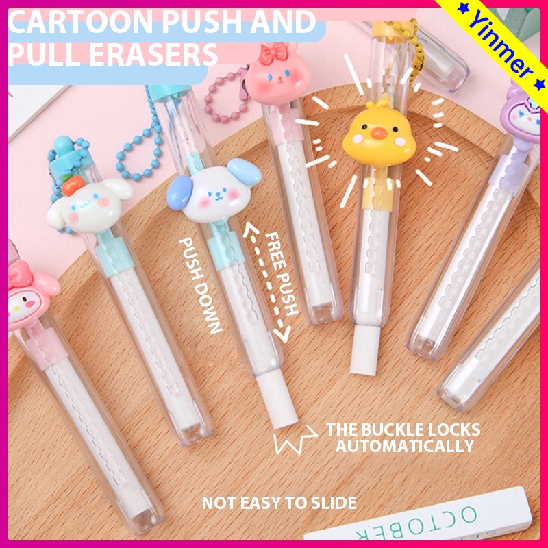 

COD✨ Penghapus Kartun Penghapus Lucu yang Dapat Ditarik Alat Tulis Penghapus Koreksi Kesalahan Penulisan Siswa -Yinmer