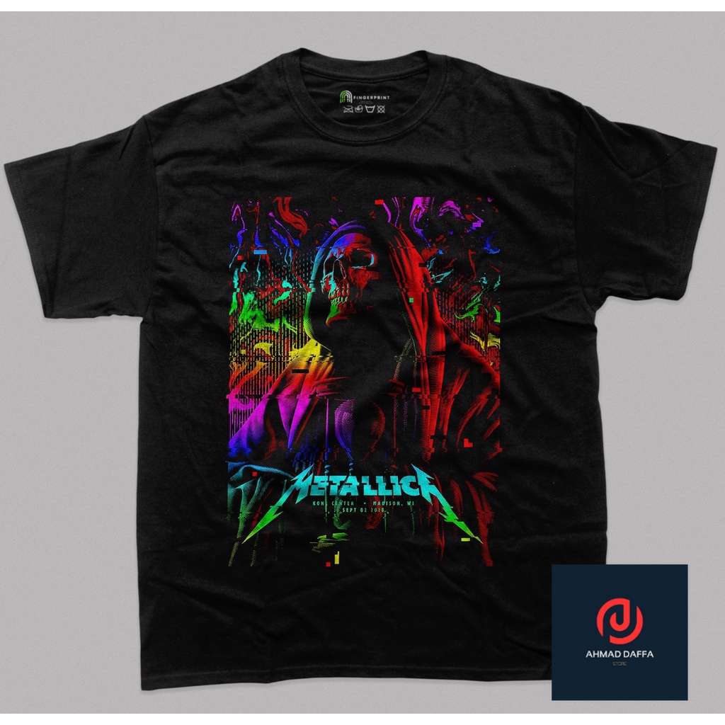 BAND - Metallica T-Shirt - Baju - Kaos - Baju Kaos - 1.90 - Cotton Combed 24s