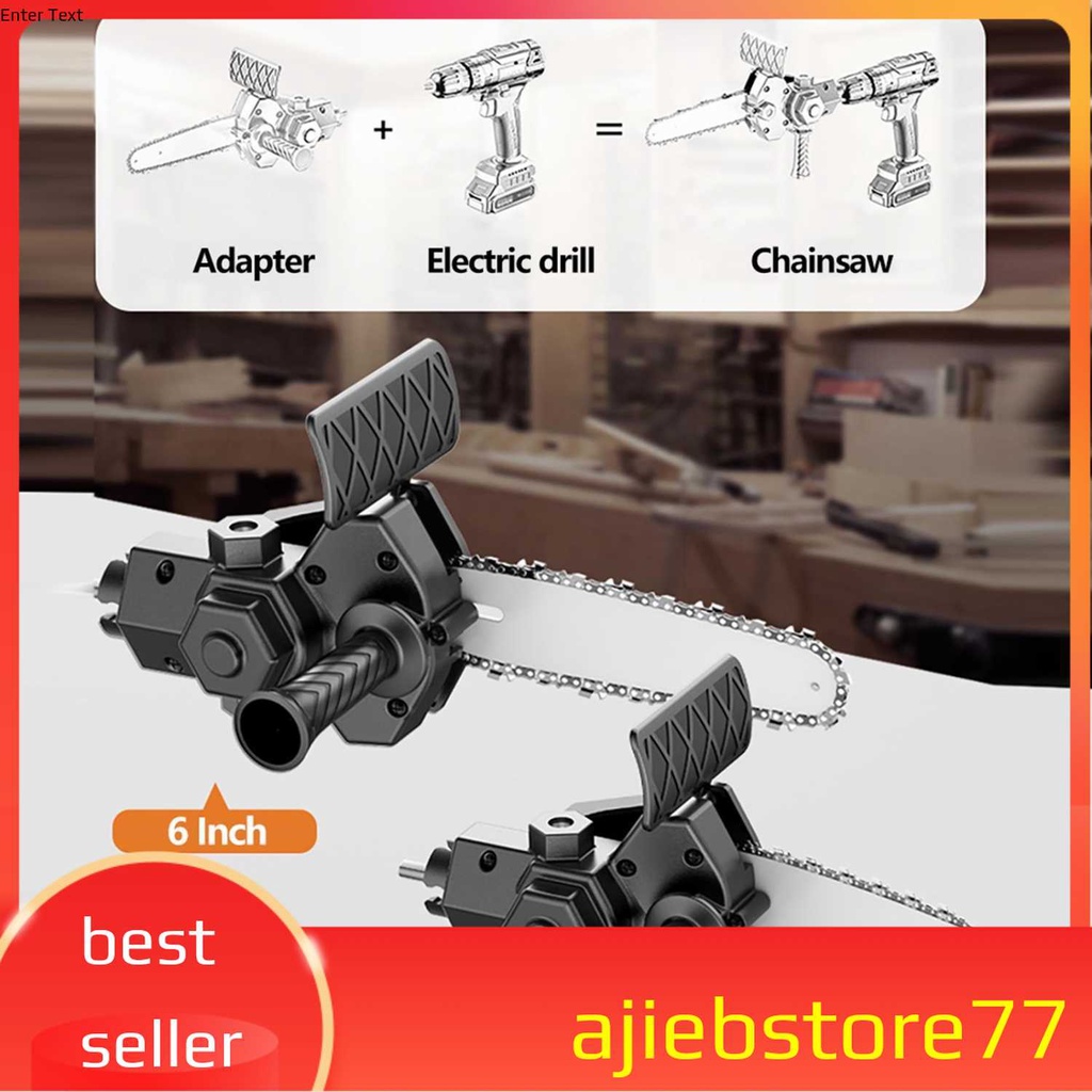 Adaptor Bor listrik mesin adapter Gergaji elektrik Chainsaw Drill Converter - HX46