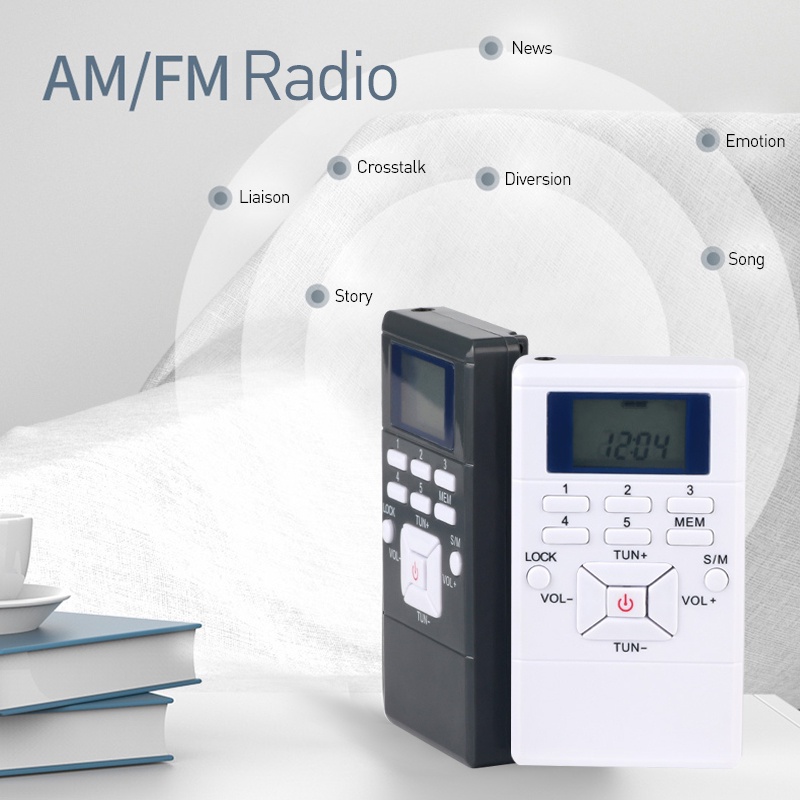 RB MINI RADIO PORTABLE INTERNATIONAL JADUL 2 BAND FM - AM CLASSIC SPEAKER RADIO