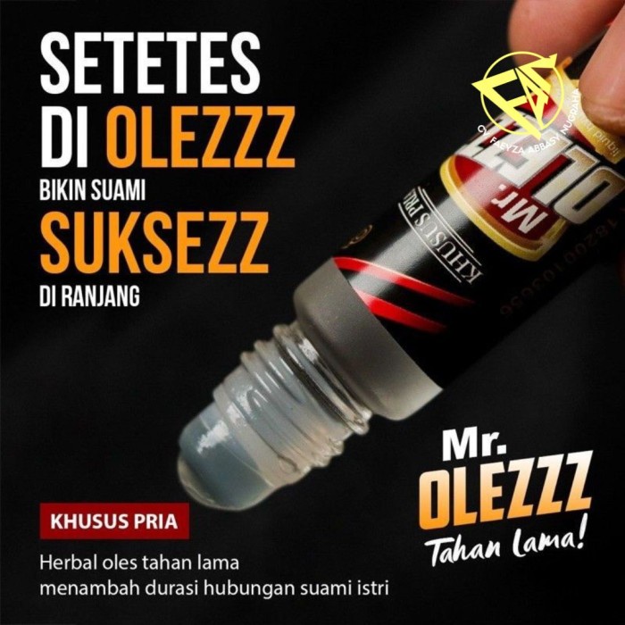 Wntg.id // Minyak Oles Roll On MR OLEZZZ / Minyak Oles Pria Original Kemasan 5ml