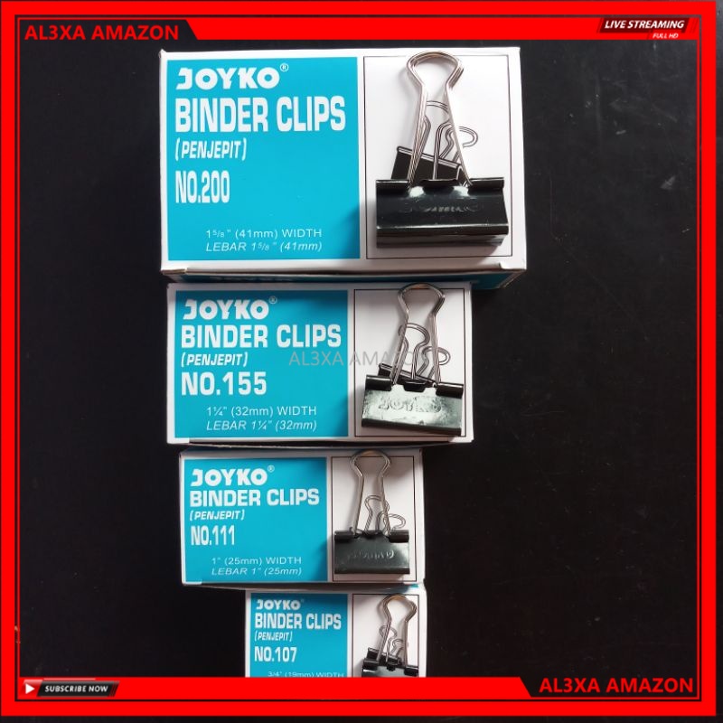 

binder clips 155