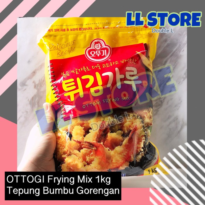 

JY-31 OTTOGI Frying Mix 1kg Tepung Bumbu Untuk Gorengan Korea