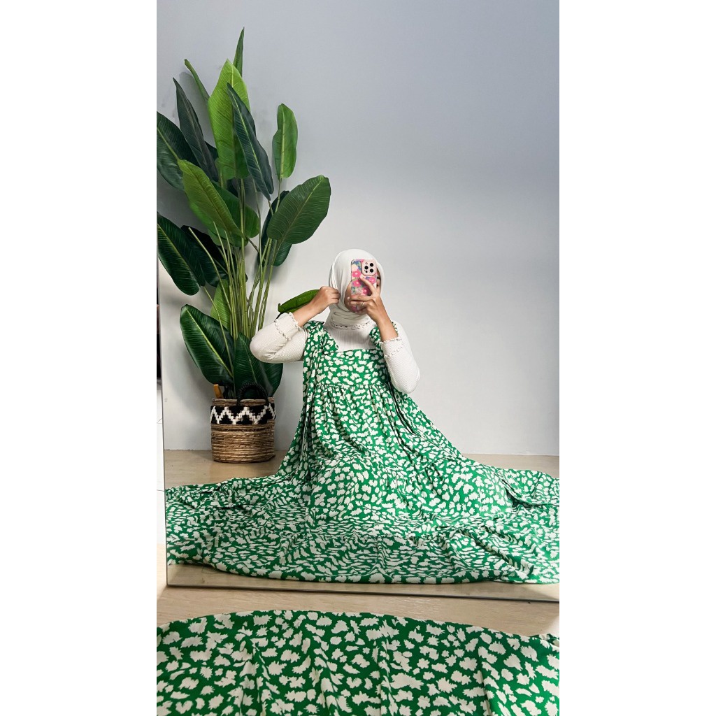 WK37RH ZARA OVERALL NEW ARRIVAL MAEZULA BAHAN CERUTY BABY DOLL FULL VURING