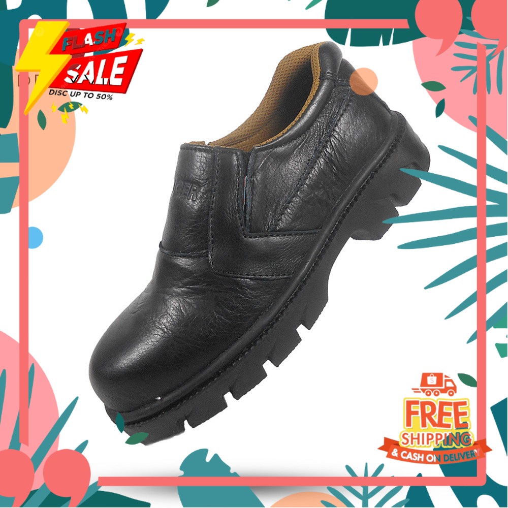 OUTFIT JKT48 TERBARU NEW ERA //Draxvil Kulit Sapi Asli - Sepatu safety pria kulit sapi asli DRAXVIL 