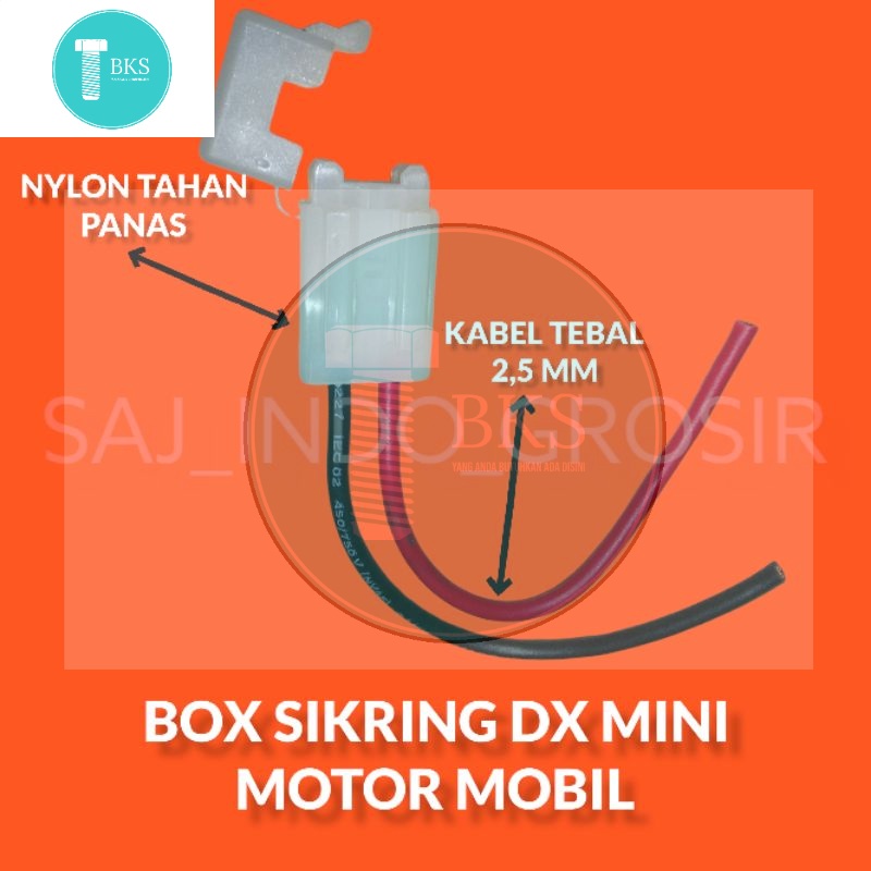 RUMAH BOX SIKRING KECIL MOTOR MOBIL UNIVERSAL