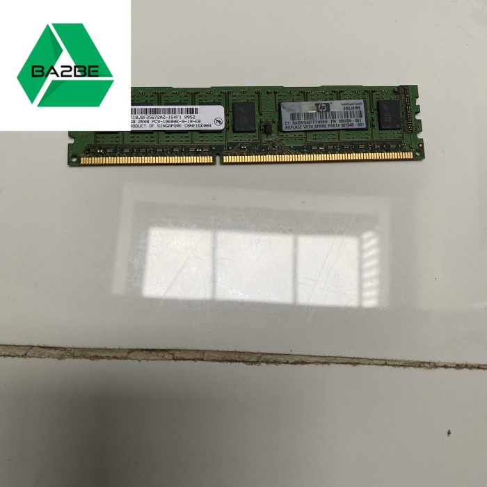 HP 500209-061 2GB Ddr3 1333Mhz PC3-10600E Unbuffered Ecc