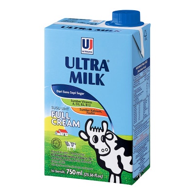 

ULTRA MILK Susu UHT Full Cream 750 ml