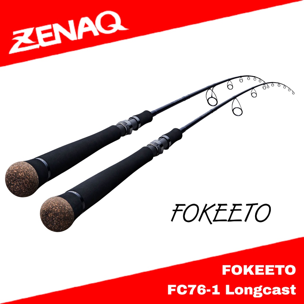 Zenaq Spinning Rod Fokeeto FC76-1 Longcast