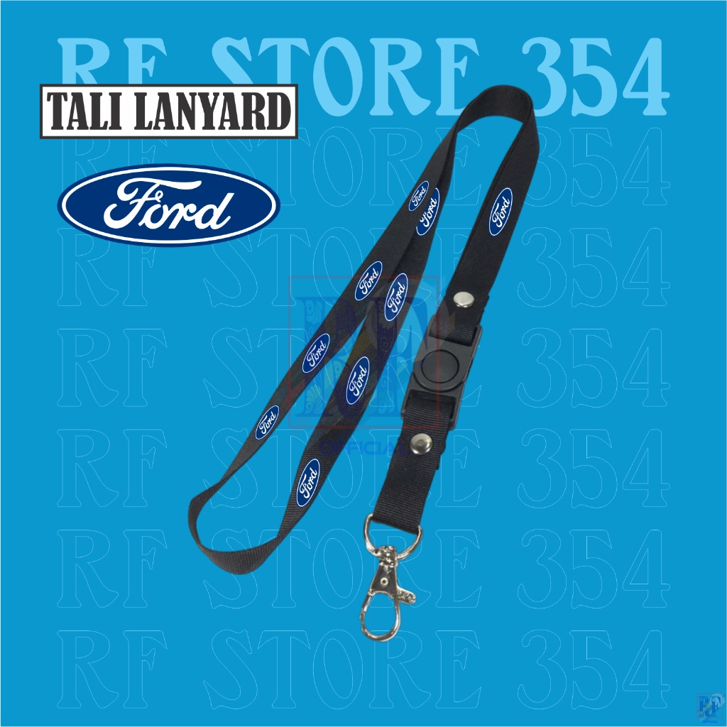 

TALI LANYARD FORD GANTUNGAN KUNCI MEREK MOBIL FORD | OTOMOTIF/GANTUNGAN ID CARD /gantungan HP/pod/vape Best seller COD