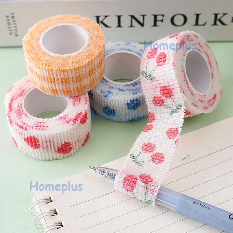 HomePlus Pelindung Jari Perban Finger Tape Tape Motif Lucu Anti Abrasi Wrist Tape Protective Tape Jari Finger Tape Protector Jari Finger Tape