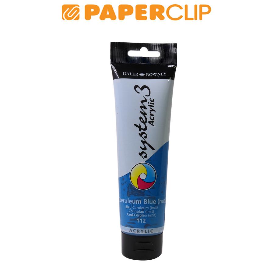 

ACRYLIC COLOR DALER ROWNEY SYSTEM3 150ML 129150112 COERULEUM BLUE (HUE)