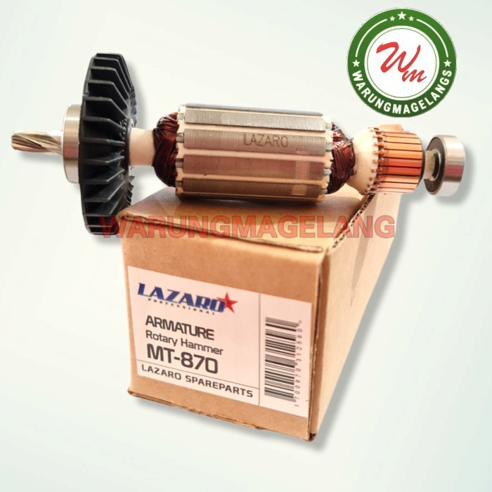 Lazaro armature angker for makita rotary hammer mt870 m8701 m 8701