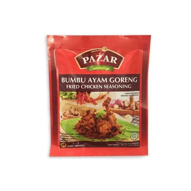 

PAZAR BUMBU AYAM GORENG SACHET 40 GR