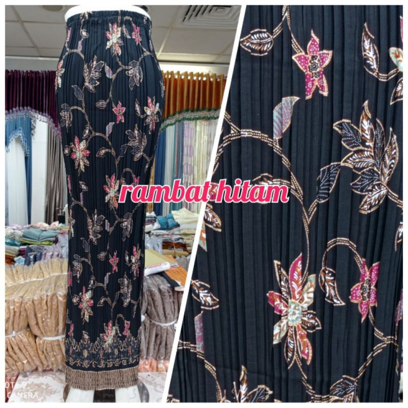 real pick rok plisket bigz size bawahan kebaya / rok batik jumbo bawahan kebaya / rok bawahan / rok 