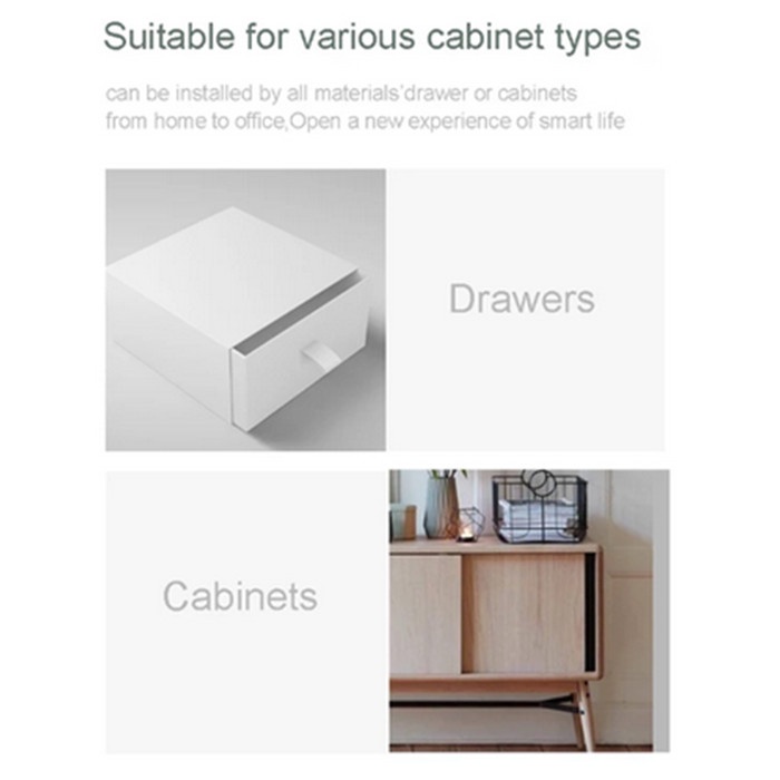

Smart Drawer Cabinet Lock Keyless Anti-Theft Remote Bluetooth - TUYA
