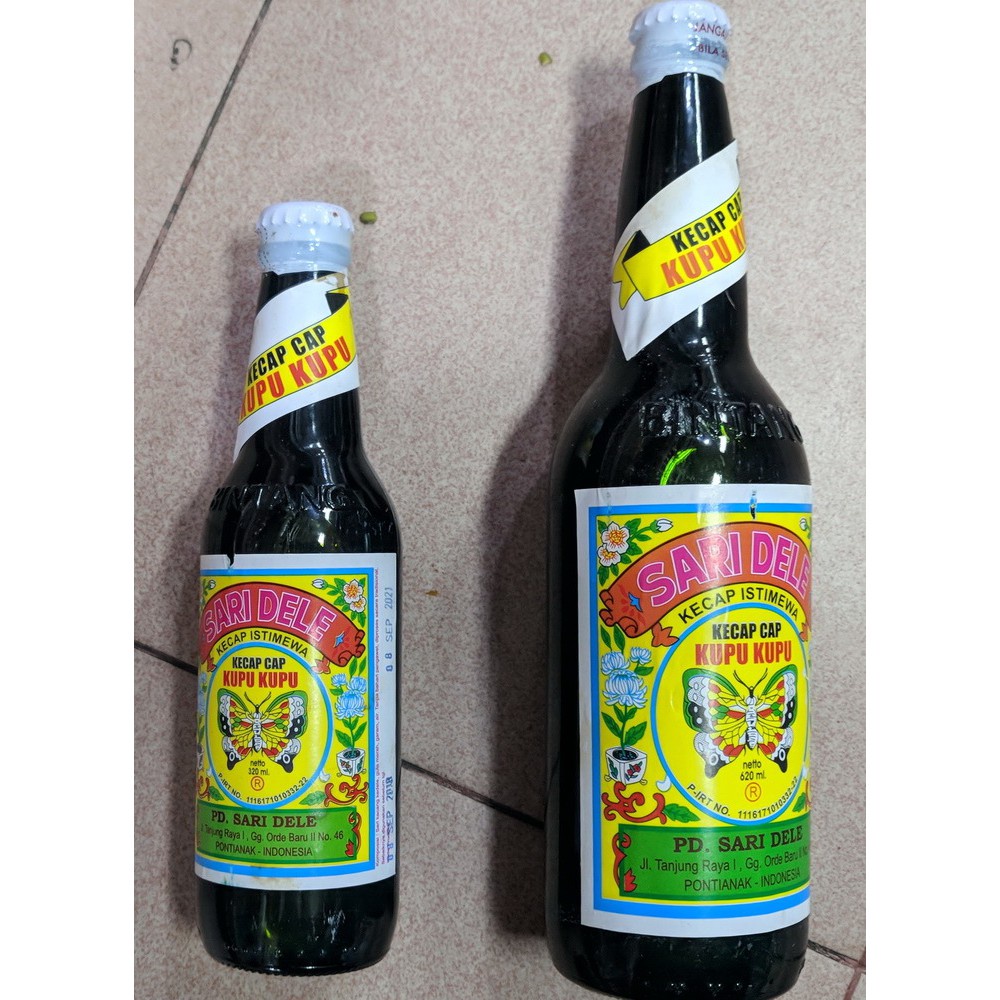 

Baca Deskripsi - Kecap Asin Sari Dele Kupu Kupu Besar - Kecap Asin No 1 Pontianak 600 ML