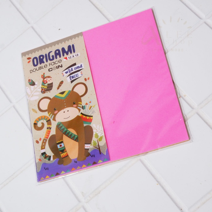 

Kertas Lipat / Origami Coin 12 x 12 / Kertas Origami Murah