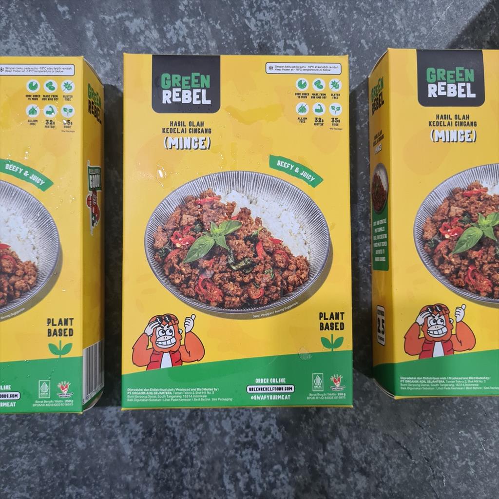 

Green Rebel Mince Daging Vegetarian Cincang 250g PlantBased Meat