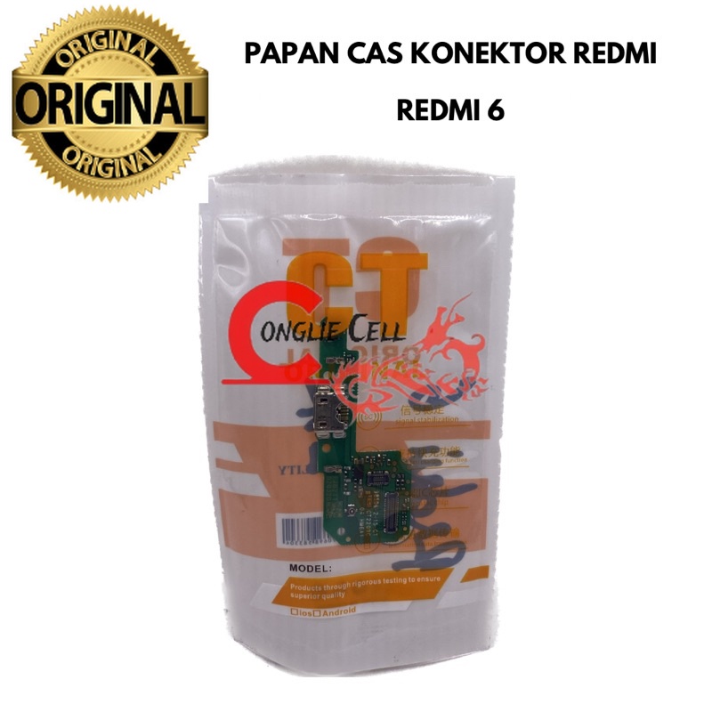 PAPAN CAS KONEKTOR REDMI 6
