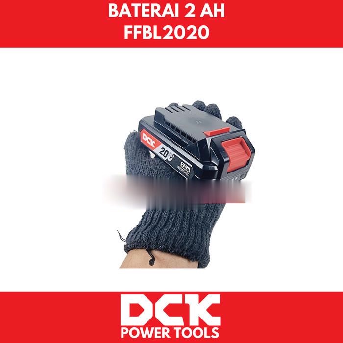 BATERAI DCA/DCK 20V 2AH lithium baattery FFBL2020 BATERAI CORDLESS -srt