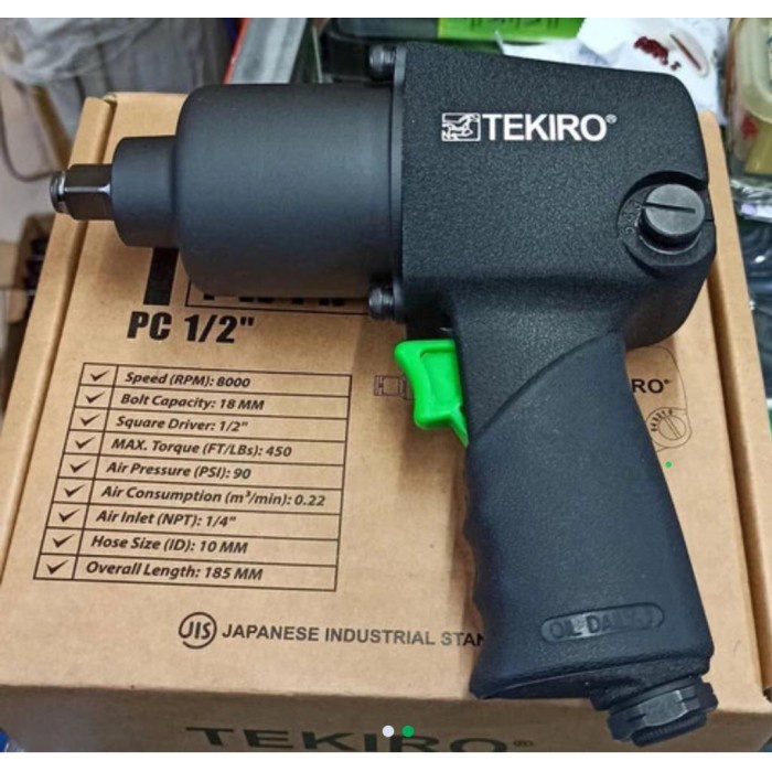 Air Impact 1/2inch Twin Hammer TEkIRO / Impact Tekiro /2inch angin