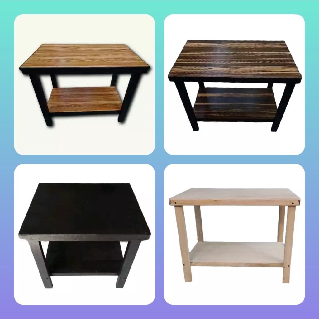 TERLARIS! Meja Serbaguna Ukuran 50x30x40 Meja TV Meja Aquarium Meja Dispenser, Square Kayu Minimalis