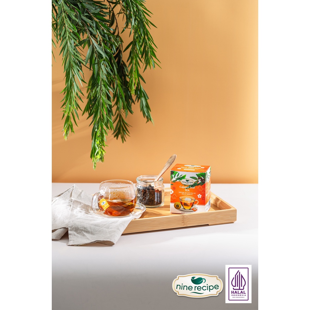 

COD Nine Recipe Teh celup Daun Kayu Putih 12 bags Cajuput Leaf Tea