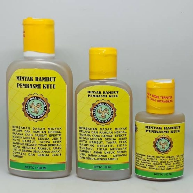 Minyak kutu Rambut - Pembasmi Kutu / Minyak Rambut Pembasmi Kutu - Obat Kutu Rambut dan Telurnya - O
