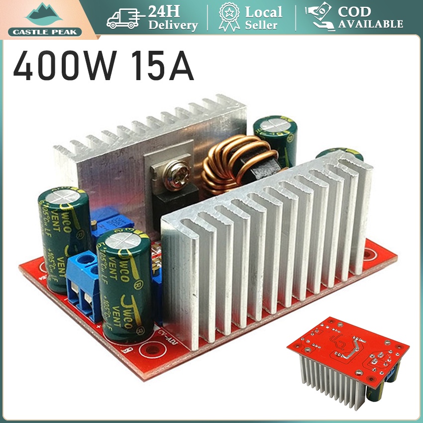 Modul DC-DC Step-Up 15A 400W CC-CV Boost Converter