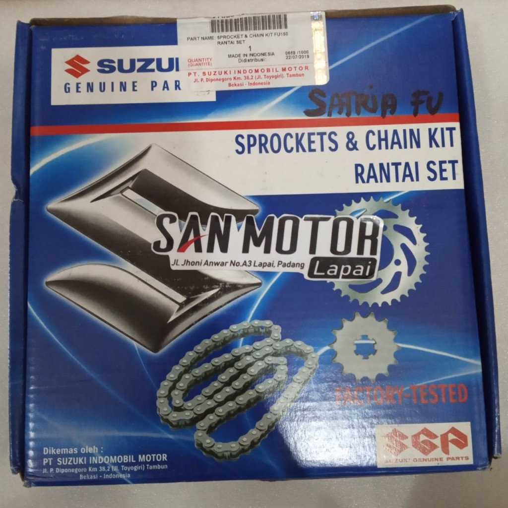 Gear Paket Satria Fu 27000-25G60-kit SUZUKI