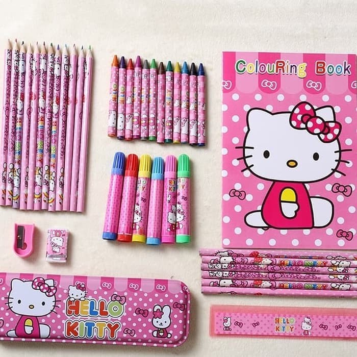 

Stationary set goody bag ultah kado natal mickey mouse frozen doraemon - Mickey