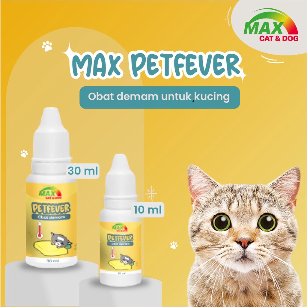 MAX Petfever - Obat Demam