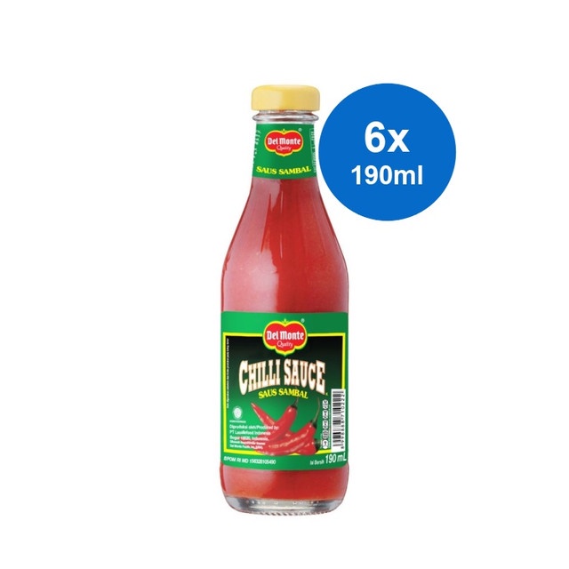 

Delmonte Saus Chilli 190 mL x 6