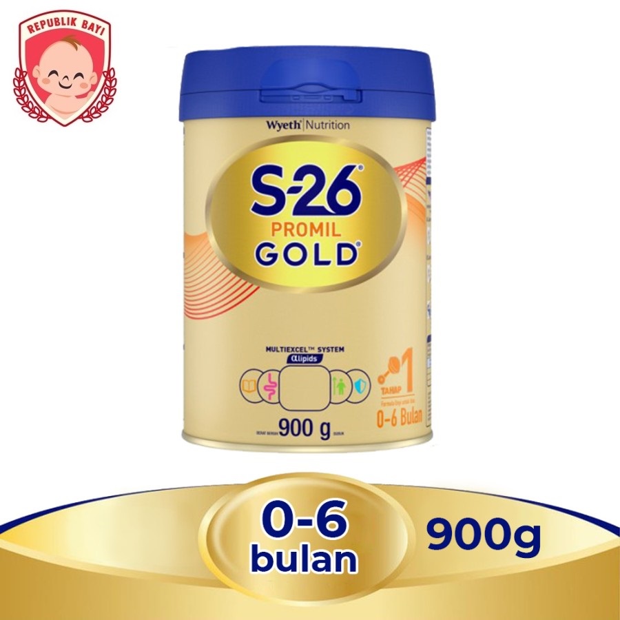 S26 S-26 Promil Gold Tahap 1 900 gram Susu Formula MURAH GRATIS PACKING BUBBLE DUS