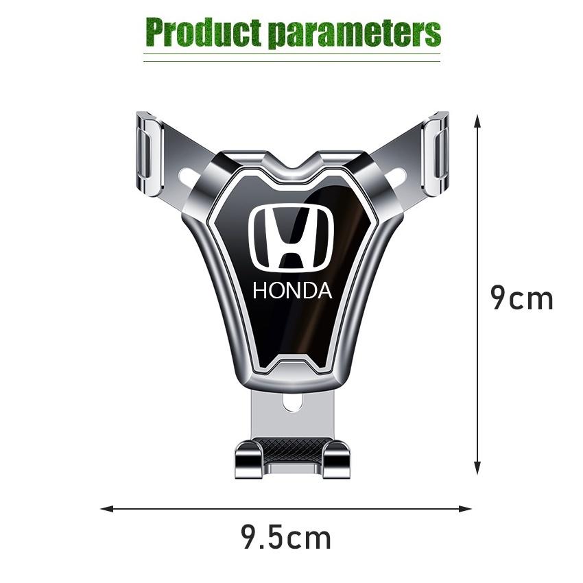 Gravity Car Holder Air Vent Holder Hp Di Lubang Ac Auto Fit Mobil logo Honda CRV/HRV/XRV