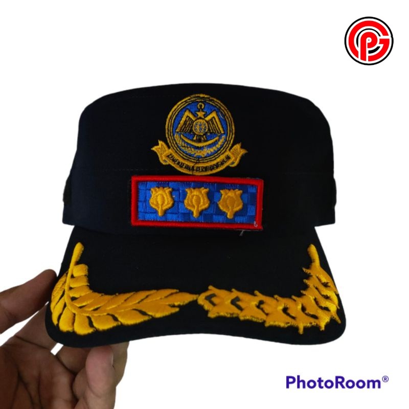 Best Seller Topi Komando Perhubungan / Topi Komando Dishub / Topi Komando Kemenhub / Topi Komando Di