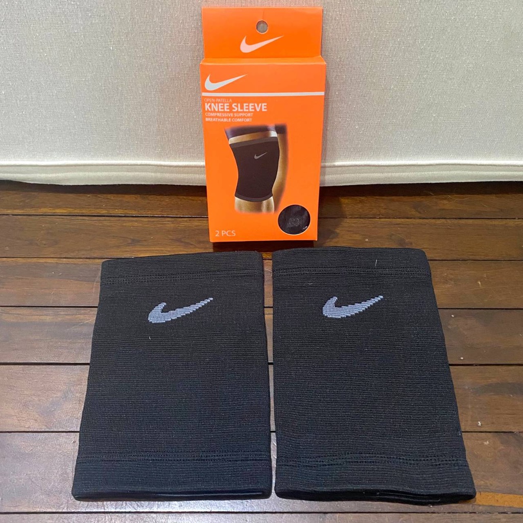 Knee support nike open patella / hole / pelindung lutut nike knee sleeve